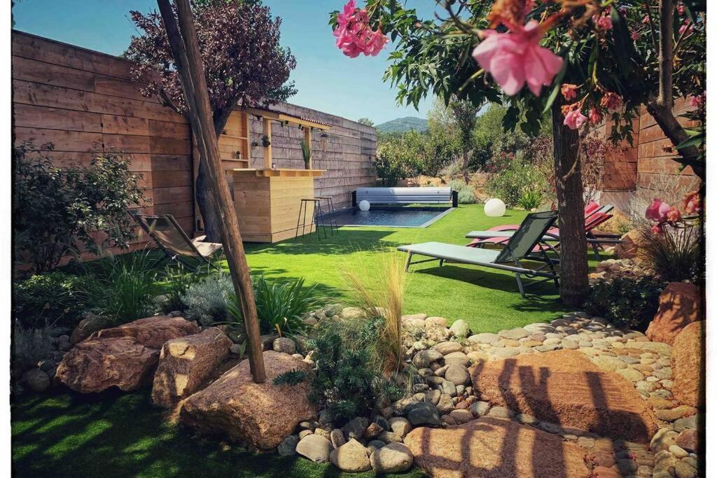 Villa Vita, Piscine Privee Chauffee & Jacuzzi Privatif, 5Mn Des Plages Порто-Векио Екстериор снимка